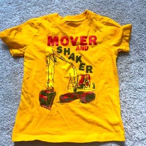 Kids construction tee